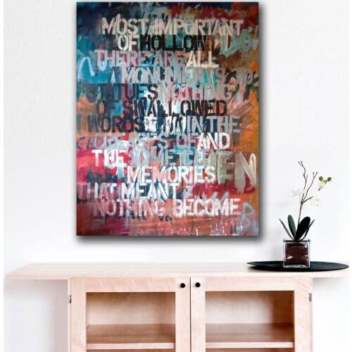 Print Oil Painting Wall painting Most important of all Home Decorative Wall Art Picture For Living Room painting No Frame