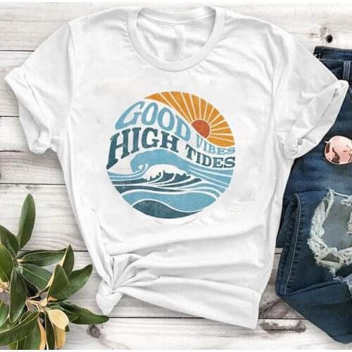 Casual Tshirt Women fashion cute Summer Print T Shirt Female short sleeve Women Camisa Mujer Top Graphic Cute Tees T-shirt