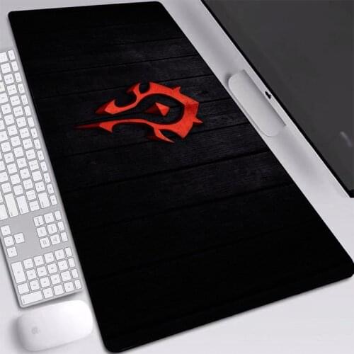 World Of Warcraft Gaming Mouse Pad XXL King Mouse-pad Large Anti-slip XL Keyboard Desk Mice Mat For Laptop Rubber Play Mat