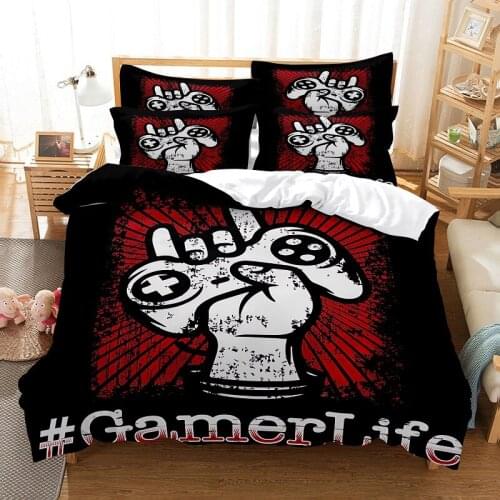 Bedding set duvet cover set 3d bedding digital printing bed linen queen size bedding set fashion design