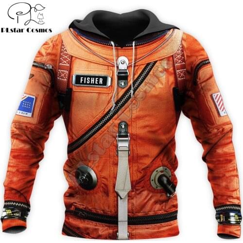 Space Suit 3D All Over Printed Men for women Hoodie Harajuku Streetwear Pullover Cosplay costume Casual Jacket Tracksuit