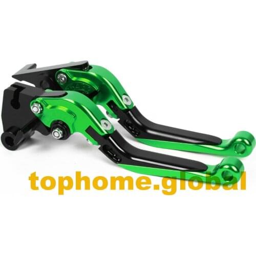 Red&Black Motorbike Accessories CNC Foldable&Extendable Brake Clutch Levers For Kawasaki ZR750 ZEPHYR 1991-1993 1992