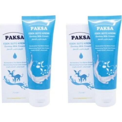 PAKSA ,donkey milk cream,mask, 2x75 ml,Korean cosmetics,cream for face korean,creams facial,Slimming lose weight,Wisp for body