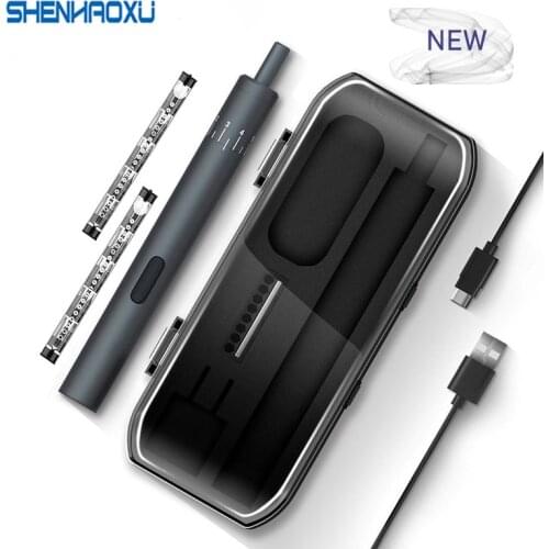 24pcs Adjustable Precision Mini Electric Screwdriver Rechargeable Cordless Power Tools for Mobile notebook watch camera Repair