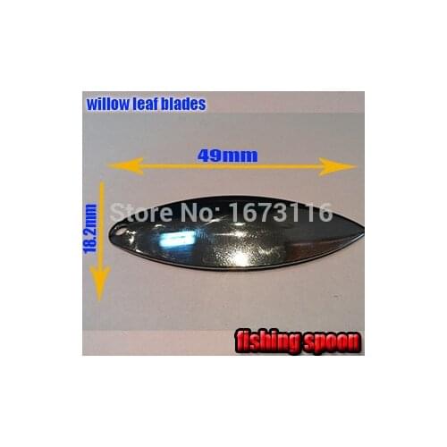 2015new fishing spoon se hard bait 304stainless steel size:42mm*16.4mm quantily 20pcs/lot