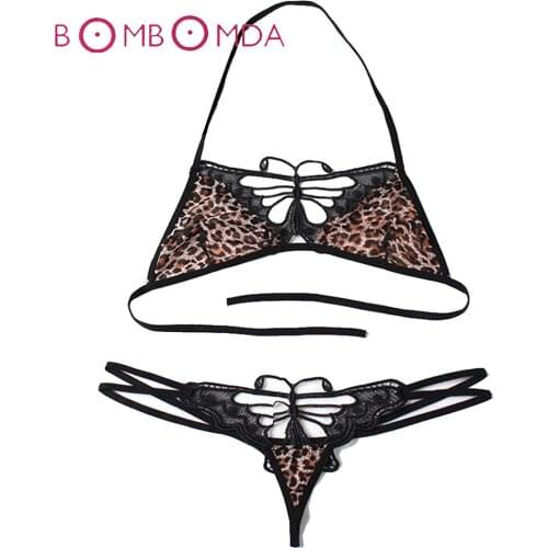 Sexy Lingerie Set Chest Bra and T Pants Tenue Sexy Female Erotique Erotic Gather Lace Costume Adult Sex Toys for Couples Flirt