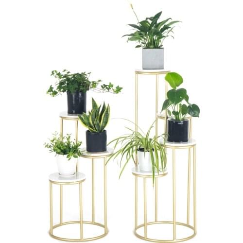 Nordic Modern Living Room Flower Rack Rack Indoor Light Luxury Multilayer Green Dill Flower Pot Stand Balcony Simple Floor Flowe