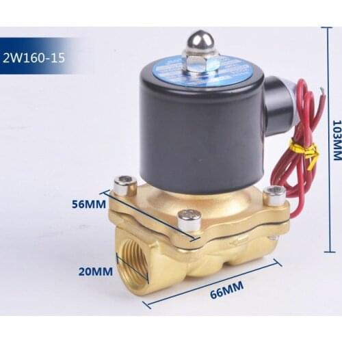 2W160-15 1/2“ lpg lng solenoid valve 2/2 WAY DIRECT ACTING SOLENOID VALVE
