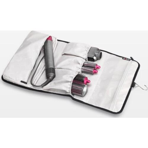 Newest Storage Bag Compatible for Dyson Airwrap Styler Accessories Holder Multiple Pouches with Hook Hanger
