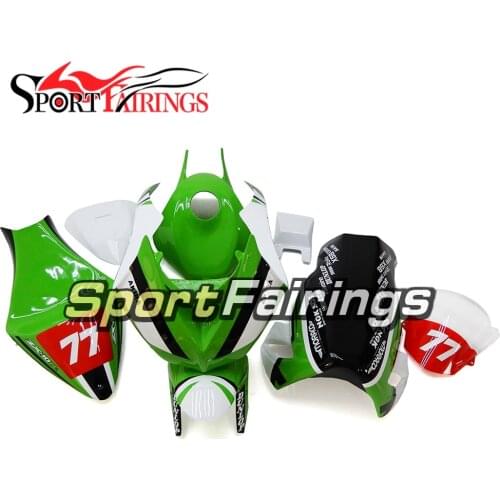 Green Red Fiberglass Racing Fairings For Kawasaki ZX10R ZX-10R Year 2008 2009 2010 Motorcycle Full Fairing Kit Body Frames