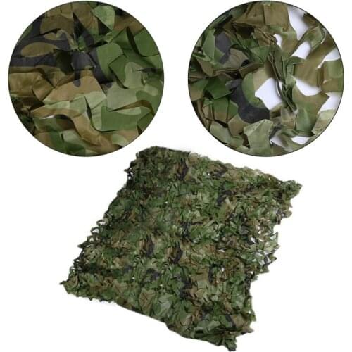 6m/5m/ 4m/ 3m Hunting Military Camouflage Nets Woodland Army training Camo netting Car Covers Tent Shade Camping Sun S