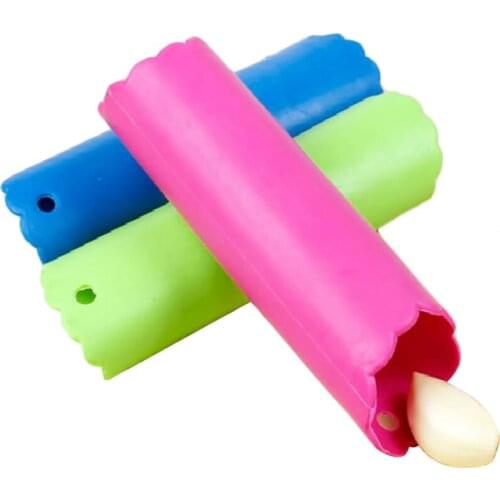 1 piece New Arrival Magic flexible Silicone Garlic Peeler Peel Easy Kitchen Tool Hot Sale
