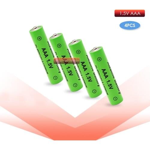 4pc New Brand AAA Battery 2100mah 1.5V Alkaline AAA rechargeable battery for Remote Control Toy light Batery