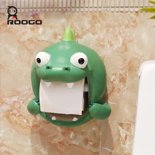 Roogo Paper Carrier Home Decoration Type Polyresin Accessories Paper Holder The Big Mouth Family Living Room And Bathroom Use