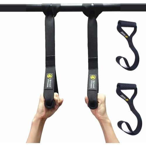 Gymnastics Handle Tricep Rope Cable Accessories Deadlifting Pulling Machine Workout Arm Core Stength Training Home Gym Equipment