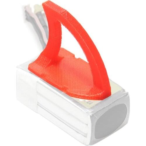 JMT TPU 3D Printed Part Shark Fin Anti-collision Anti-explosion Battery Protection Board for FPV Frame RC Quadcopter RC Drone