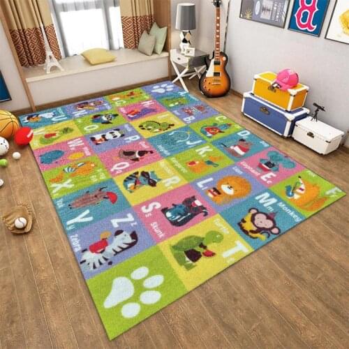 1pc Childrens Soft Crawling Mat Parent-child Game Bedroom Toy Cartoon Funny Game Carpet Baby Crawling Mat For Baby Activity