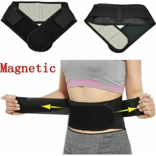 Mens Underwears Posture Corrector Support Magnetic Lumbar Back Shoulder Brace Belt Shaperwear Self Heating Mens Therapy Belts