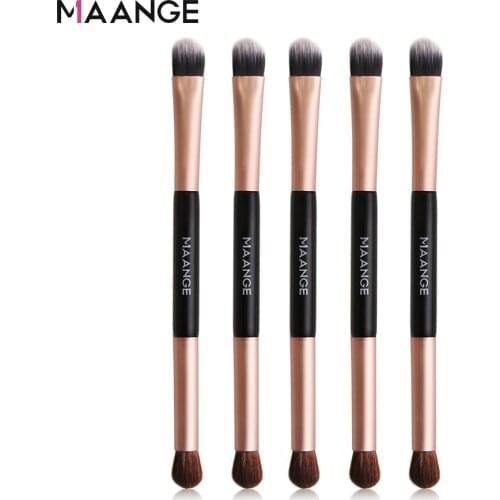 Pro 5/10Pcs Multifunctional Doubled Ended Eyeshadow Brush Makeup Brushes Set Powder Eye shadow Eyeliner Lip Makeup Brush Tools