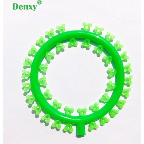 Orthodontic Ligature Ties Dental Elastic Rubber Bands Cartoon Flower Cat Dentist Products For orthoTeeth