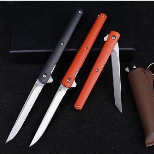High Quality Japanese M390 Steel +VG10 Knives Mini Pocket Folding Blade Knife Survival Hunting Knives For Man Women Self Defense