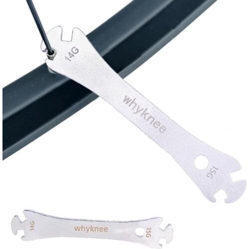 Stainless Steel High-quality Smooth Surface Spoke Wrench Tool Bike Tool Spoke Adjustment Wrench Easy to Carry