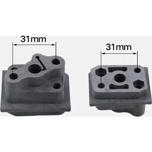 3PCS Intake Pipe Manifold Pipe for HONDA GX22 GX31 139F Engine Brush Cutter . Grass Trimmer . Weed Eater Garden Tools Parts