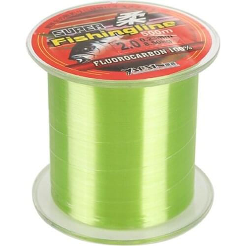 500M Nylon Fishing Line Fluorocarbon Coated Monofilament Fishing Leader Line Carp Fishing Wire Fishing Accessories