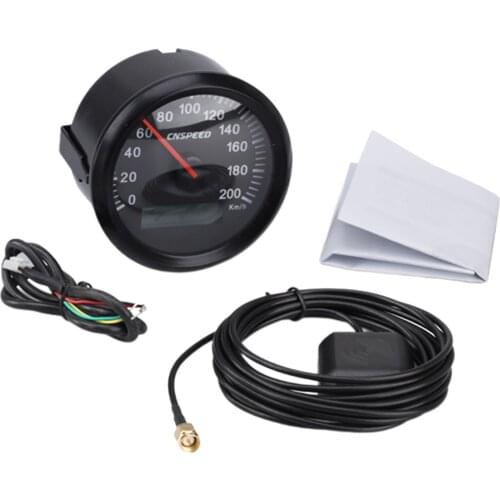 85mm GPS Speedometer Marine Waterproof for Boat Motorcycle Truck 12V 24V