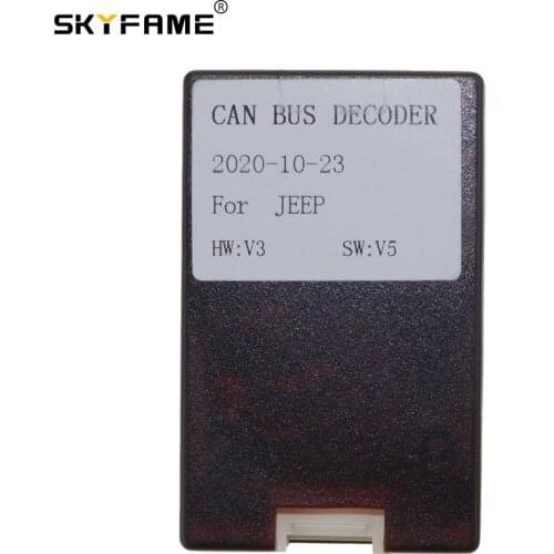 SKYFAME Car canbus box For JEEP Wrangler Compass Dodge journey CHEROKEE PATRIOT DECODER