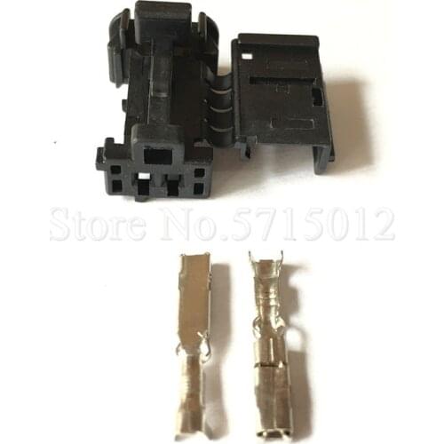 2 Hole Automotive Connector Auto Wiring Plug With Terminals