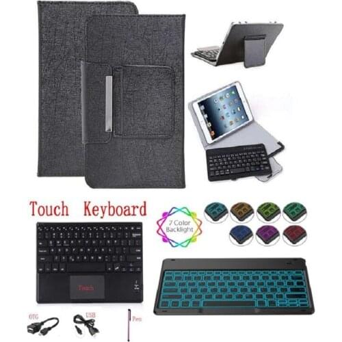 Magnetic Bluetooth Keyboard Case For Samsung Galaxy Tab A 7 A7 T500 T505 SM-T505 SM-T500 10.4'' Tablet Backlit Keyboard Cover