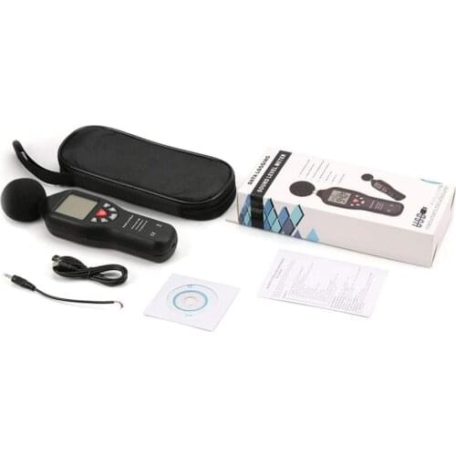 Digital USB Sound Level Decibel Tester Meter with Noise Data Logger