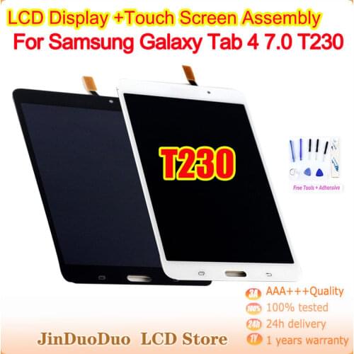 For Samsung Galaxy Tab 4 7.0 T230 SM-T230 LCD Touch Display Screen Panel Digitizer Assembly