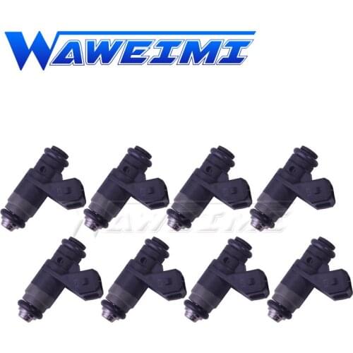 WAWEIMI 8x OE H029611 H-029-611 Fuel Injector Valve For Renault Clio Megane Laguna Scenic Kangoo 1.2L 1.4L 1.6L 16v 06-17