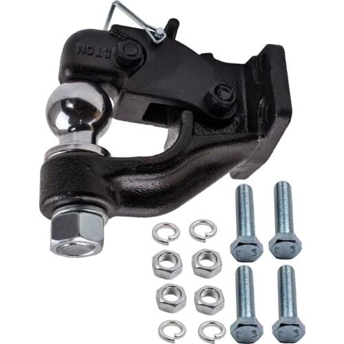 8 ton Pintle hook w/ combination 50mm tow ball rated 3.5 ton HITCH TRAILER Truck