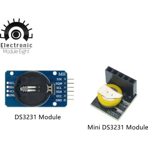 DS3231 AT24C32 IIC Module Precision Clock Module DS3231SN Memory module DS3231 mini module Real Time 3.3V/5V For Raspberry Pi