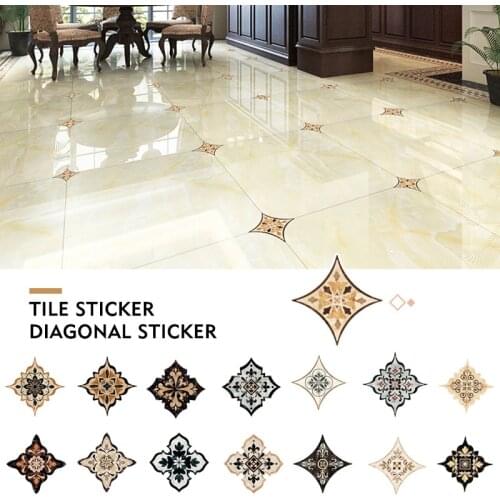 Tile Sticker PVC Backsplash Applique 21 Pcs Home Decor Living Room Multicolor Smooth 8*8cm Bathroom Kitchen Durable Waterproof