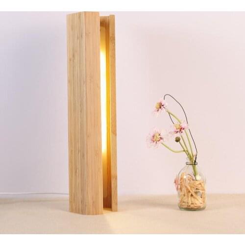Luminaria De Mesa Led Desk Lamps Wooden LED Christmas gifts bedroom lamps Modern table top decorative Office Lamp