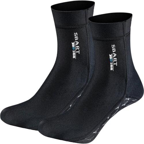 3MM Neoprene Diving Socks Hunting Scuba Diving Kitesurf Windsurf Suit Snorkeling Flippers Surf Beach Booties Underwater Fishing