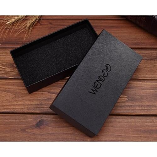 High Grade Custom Logo Printed Matte Black Cardboard Empty T-shirt Magnet Packaging Box ---DH11177
