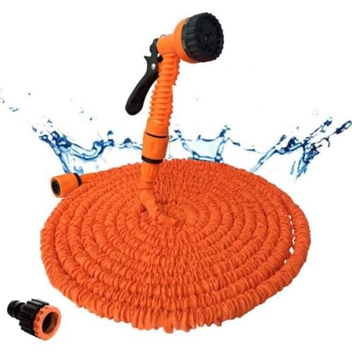 Garden Hose Pipe Expandable Adjustable Garden Hose EU Flexible Magic Hose With High-Pressure Spray Gun To Watering Car Wash
