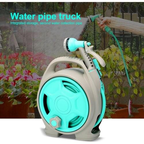 Watering Hose Car Car Wash Water Gun High Pressure Water Gun Household Gardening Watering Storage Rack Set