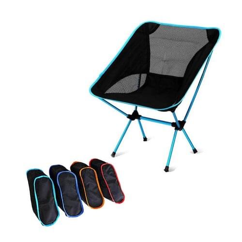 Outdoor Portable Camping Chair Oxford Cloth Folding Lengthen Camping Seat For Fishing BBQ Festival Picnic Beach Ultralight Cha