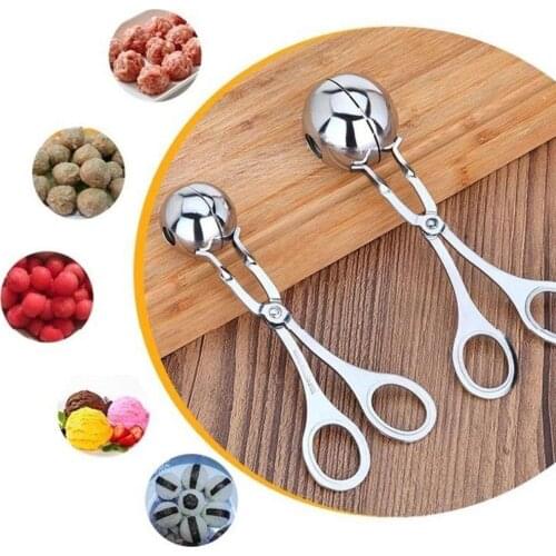 Steel Maker Meatball Clip Meatball Maker Rice Round Roll Ball Maker For Making Ball Clip Fish Y6Z8