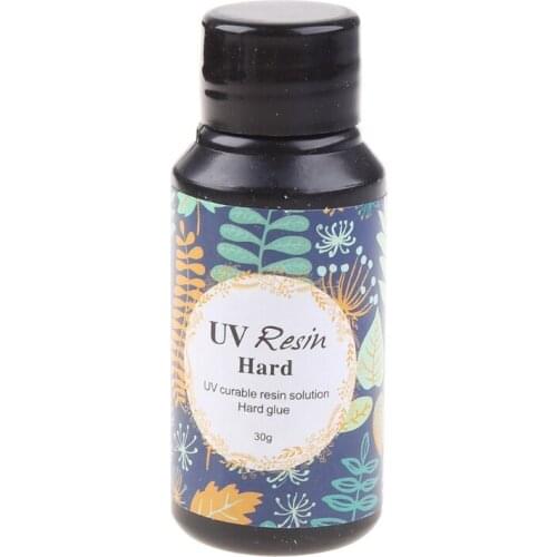UV Resin Crystal Clear Hard Type Resin Mold Glue Ultraviolet Curing Resin Sunlight Activated Resin Jewelry Making Crafts