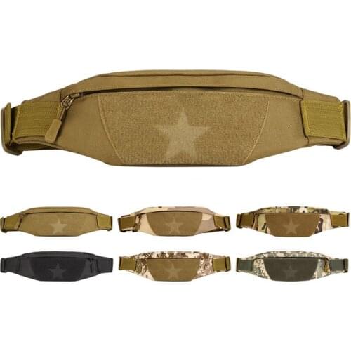 New Unisex Waterproof Nylon Travel Military Anti-theft Slim motion Cell Phone Belt Fanny Pack Waist Bag