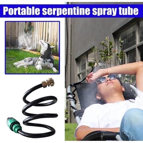 High quality Spray Tube Universal Serpentine Spray Tube Convenient Spray Tube Flexible Hose Convertible for Garden Humidificatio