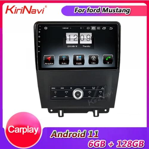 KiriNavi 10.1" Android 10.0 Car Radio Automotivo For Ford Mustang Auto GPS Navigation Car Dvd Multimedia Player Stereo 2010-2014