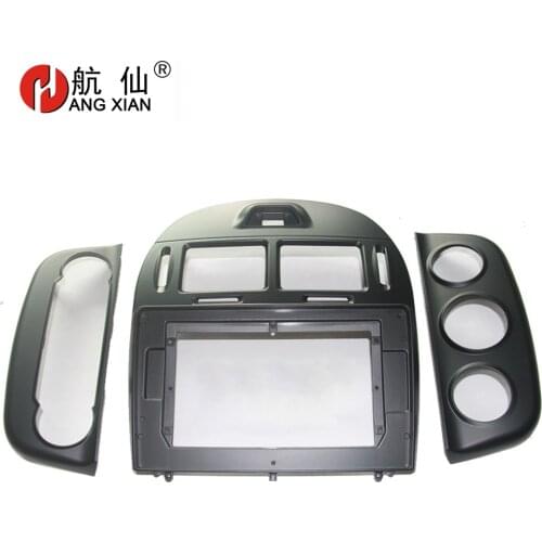 HANGXIAN 2 din Car Radio Fascia frame for KIA Cerato 2017 car DVD player gps navigation Panel Dash Kit Installation Frame